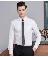 Camisa De Manga Larga Para Hombre Estilo Clásico Y Elegante De Textil Oxford Con Patrón Cuadriculado Moda Slim Social Para Negocios Y Ocio - details 3