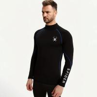 Camiseta De Correr Para Hombres Con Manga Larga Compresión Estampado De Araña Quick Dry Camiseta Deportiva Para Fitness Entrenamiento Y Gimnasio - details 10