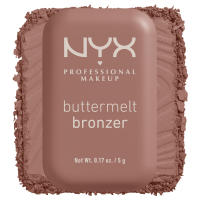 NYX Professional Makeup | Buttermelt Bronzer, Bronceador en polvo, 12 horas de duración, resistente a la decoloración y a la transferencia, 1 unidad - details 0