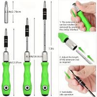 AIRAJ Set De Destornilladores De Precisión 32 En 1 Multiusos Para Móviles Y Laptops Kit De Mantenimiento Con Bits Magnéticos Mini - details 1