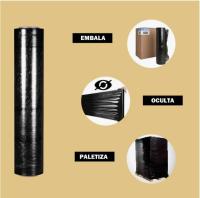 Film Paletizar Manual Negro Elástico de Alta Calidad - Bobinas Estirables 1.4 Kg Aprox - Ancho 50 cm - 23 Micras - Mudanzas, Envolver, Embalar, Precintar, Proteger - Packs 1, 3 y 6 Rollos - details 1