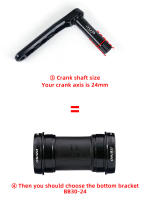 ONIRII Ceramic Bottom Bracket Para Bicicleta MTB Y Carretera 24mm BSA 86-92 BB30 T47 Acero De Presión Threaded Lock Bearing BB Parte Nueva - details 5