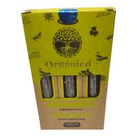 Incienso Orgánico de Bergamota   Ullas Hecho a Mano sin Mano de Obra Infantil y con Aceites Naturales, 12 Cajitas de 25g c/u. - details 1