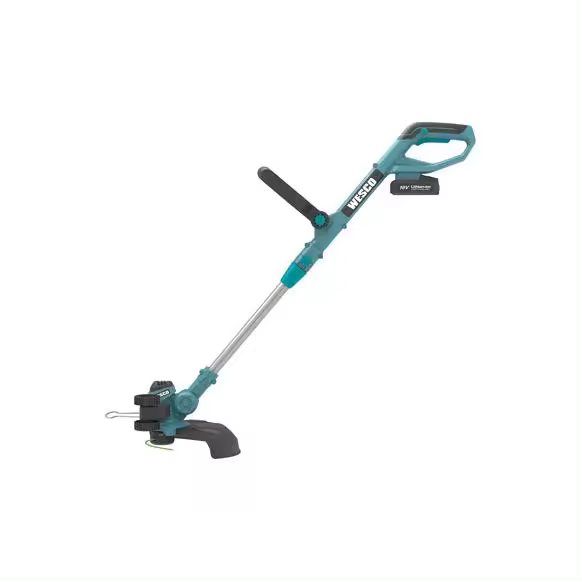 CORTABORDES BATERIA 18V 30CM EJE TELESCOPICO ALUMINIO WESCO - 1