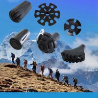 Bastón De Caminar Negro Nórdico Telescópico Alpenstock Para Senderismo Accesorios De Escalada Pala De Neveón Material De Manija De Goma - details 12