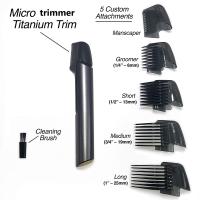 Afeitadora Eléctrica Multifuncional Para Hombres Mini Limpiador Facial Portátil Eliminador De Vello Corporal En Seco Y Húmedo - details 5