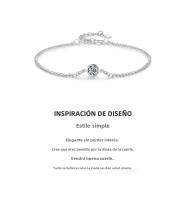 Pulsera De Plata Esterlina 925 Con Moissanita VVS1 0.25CT Pulsera De Cadena Lab Diamond Elegante Para Mujer Joyería Fina - details 6