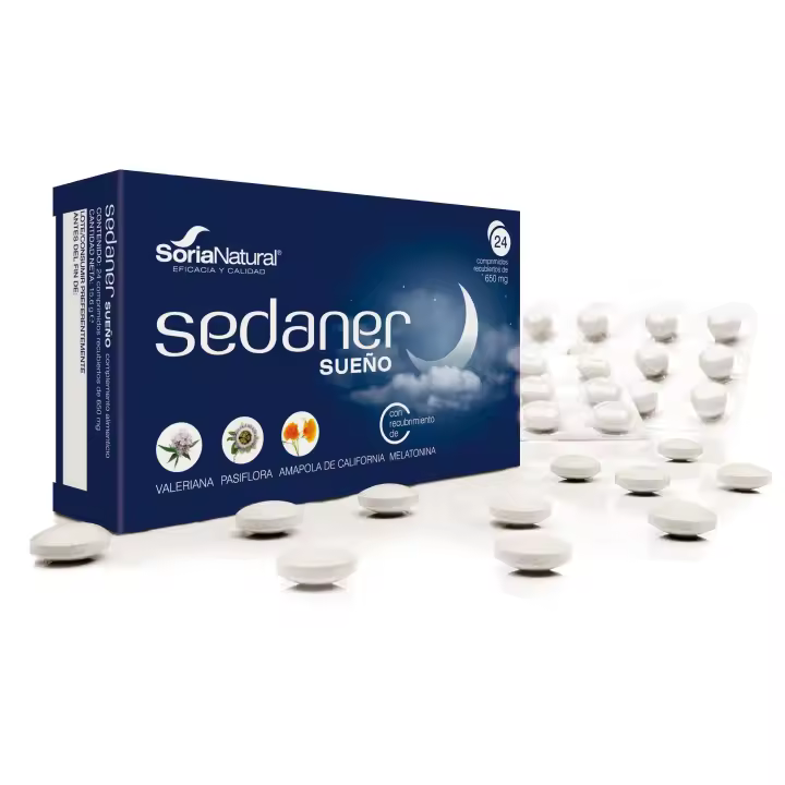 Soria Natural Sedaner Sueño 24 Comprimidos - 1