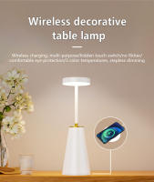 Lámpara De Escritorio LED Recargable 15W QI Carga Inalámbrica Luz De Lectura Para Oficina Y Estudio Iluminación Nocturna Para Mesa - details 0