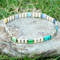 Pulsera De Cuentas TILA Bohemia Para Niñas Con Diseño Contrastante Y Colores Vibrantes Para Regalos Diarios Y Pilastramento - details 12