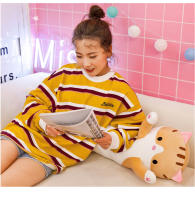 Cojín De Peluche De Gato Para Niños Juguete Suave Y Cálido Regalo De Cumpleaños Animal De Peluche Long Cat Para Niños Y Niñas - details 5