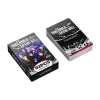 Set De 92 Piezas De Tarjetas Fotográficas Holográficas ATEEZ the WORLD EPF Coleccionables Premium De K-pop Para Fans - details 4