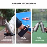 Botella De Agua Ligera De Titanio Keith Para Deporte Al Aire Libre Picnic Viajes Y Camping a Prueba De Fugas Con Bolsa 400ml / 550ml / 700ml - details 2