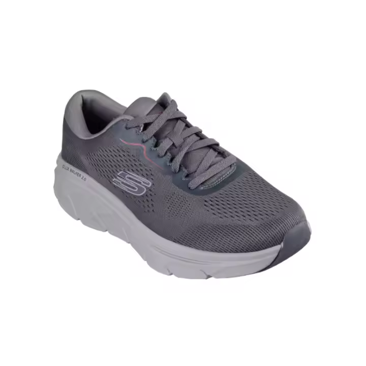 Zapatillas Running Hombre Skechers D'Lux Walker 2.0 Swave en Color Gris-232714/CCRD SKECHERS - 1