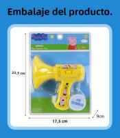 Peppa Pig Altavoz Manillar Infantil Con Cambio De Voz Divertido Amplificador Temático De Fiesta Juguete Educativo Para Niños Instrumentos Musicales Regalos - details 13