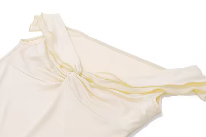 Conjunto Elegante De Dos Piezas Candyhot Para Mujer Con Cuello Abierto Y Nudo Twist Camiseta Elástica Y Falda De Encaje Sexy Y Club Para Todas Las Estaciones - 1