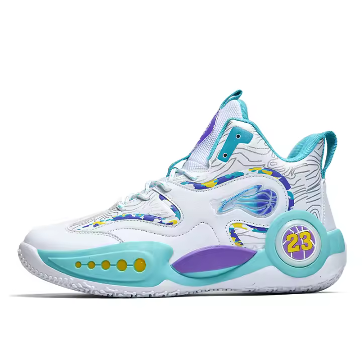 Zapatos De Baloncesto Para Hombre Algodón Transpirable Cómodos Zapatillas Deportivas Entrenamiento Alta Calidad Deportivas Para El Uso Diario - 1
