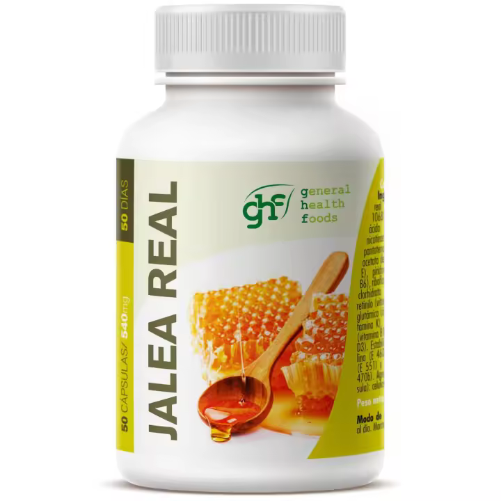 GHF Jalea Real 50 Cápsulas 540 mg - 1