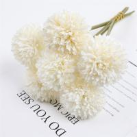 5Pc Flores Artificiales De Algodón Hydrangea Para Decoración De Hogar Y Dormitorio Decoración De Boda Y Cumpleaños Accesorios Para Vaso De Sala De Arte - details 9