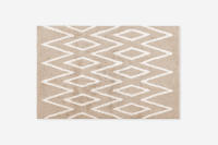 Alfombra Algodón Lavable Zigzag Beige  - Linea Paralela - details 0
