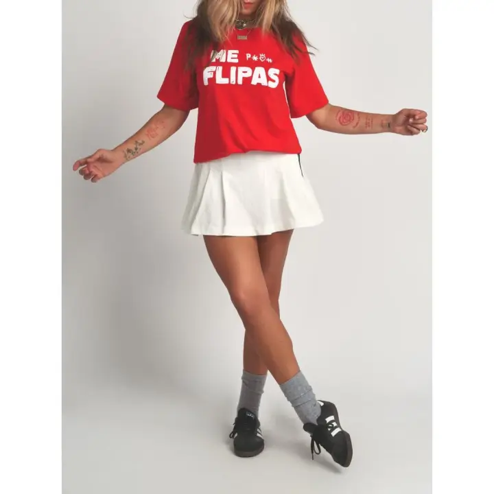 Aire retro Marcas Mujer Ropa Camisetas y tops  Camiseta -Aire Retro- Me flipas roja - 1