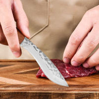 Cuchillo De Barbacoa Para Cortar Carne Y Frutas Forjado En Acero Inoxidable Cuchillo De Cocina Versátil Para Trabajar En La Cocina - details 13
