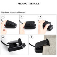 Lámpara LED Mini Para Libros Potenciada Por Batería Tableta Flexible Lectura Portátil Para Dormitorio Luz Nocturna Clip-On - details 5