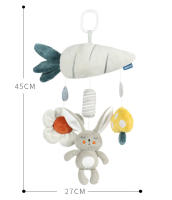 Juguete Colgante Para Cuna De Bebé Con Ruidos Y Vientos De Campana Seguridad Infantil Mueble De Cama Juguete De Puzle Para Niños De 0 a 1 Año - details 10