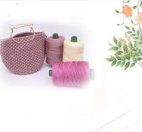 Cordón De Algodón Colorido 3mm Tejido Enredado Para Manualidades Accesorios Para Bolsos Cuerda Hallow Para Cinturones Y Amarreos DIY - details 7