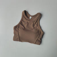 Top De Yoga Para Mujer Racerback Unipiece Secado Rápido Deporte Fitness Ropa Deportiva Sin Mangas Para Correr Y Uso Externo - details 5