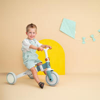 Olmitos - Triciclo Evolutivo de Bebé 5 en 1 EVOL - Bicicleta Niños de 1 a 5 años - De Triciclo a Bicicleta con o sin Pedales – Respaldo, Barra Seguridad y Capota - details 0