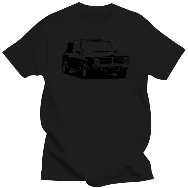 Camiseta Austin 1970 Clásica Para Hombre Manga Corta Estilo Harajuku Gráfico De Mini Clubman Algodón 100% Prenda Casual Transpirable Y Ligera Para Todas Las Estaciones - 1
