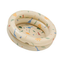 Piscina Inflable Para Bebés Estilo Retro Diseño Lindo Y Grueso Para Natación Y Juegos En Agua Para Familia - details 1