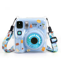 Funda Transparente Protectora Para Fujifilm Instax Mini SE Con Correa De Hombro Y Bolsillo De Almacenamiento Para Cámara Instantánea - details 7