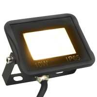 vidaXL Foco LED 10 W Cálido Lámpara de Jardín Luz Exterior Iluminación Color Blanco cálido,  Blanco frío, y mas - details 0