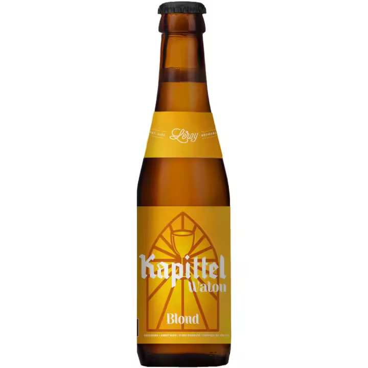 6 uds x Het Kapittel Abt 33Cl cerveza Belga rubia fuerte - 1