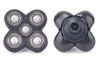 Cabeza De Aparato De Barba Y Pelo Eléctrico Reemplazable 5D Cincos Cortadores Flotantes Acero Inoxidable Impermeable Para Rostro - details 3
