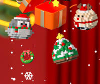 Mini Bloques De Construcción Navideñas Con SANTA CLAUS MUÑECO DE NIEVE CIervo Y Árbol Para Decoración De Navidad Juguete De Puzzle Para Niños Regalos De Xmas - details 2