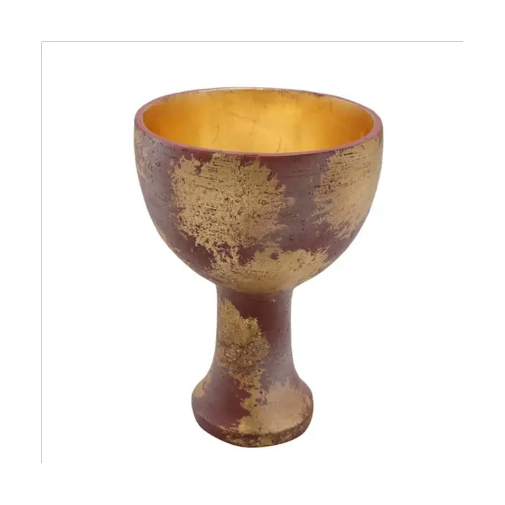 Réplica de resina de la Copa del Santo Grial de Indiana Jones, manualidades, utilería de película para Cosplay de Halloween, 1:1 - 1