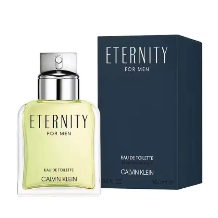 Calvin Klein - Eternity For Men Eau de Toilette 100 Ml. - Colonia 100 Ml. para Hombre cítrica y amaderada — oferta en Miravia