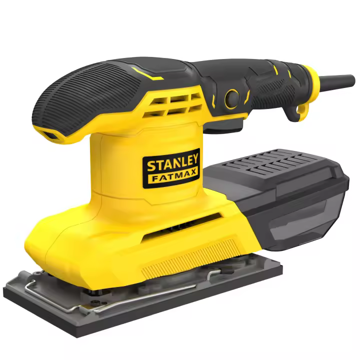 Stanley Lijadora Orbital 280W de 1/3, velocidad variable 7.000 - 12.000 rpm - 1