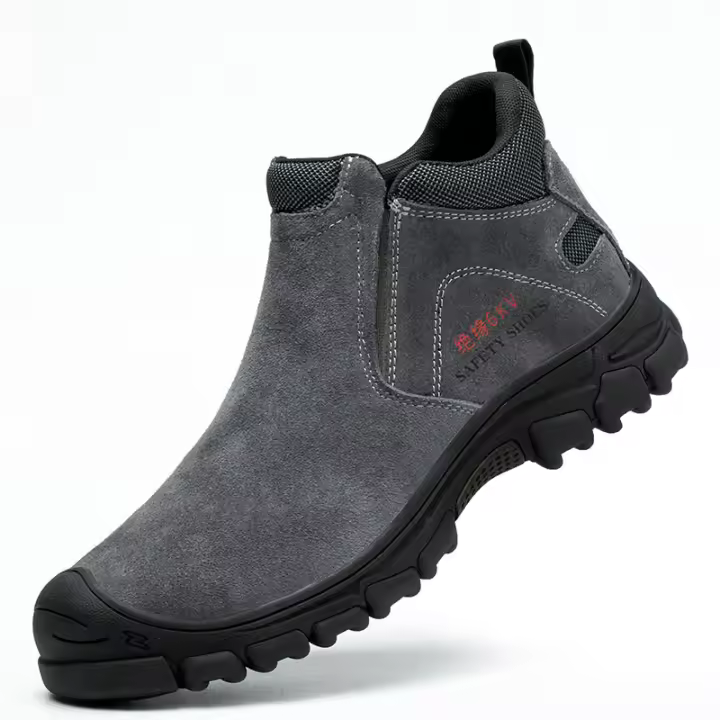 Zapatos De Seguridad Para Hombre Con Punta De Acero Transpirables Antideslizantes Cómodos Y Protegidos Contra Aislamiento 6KV - 1