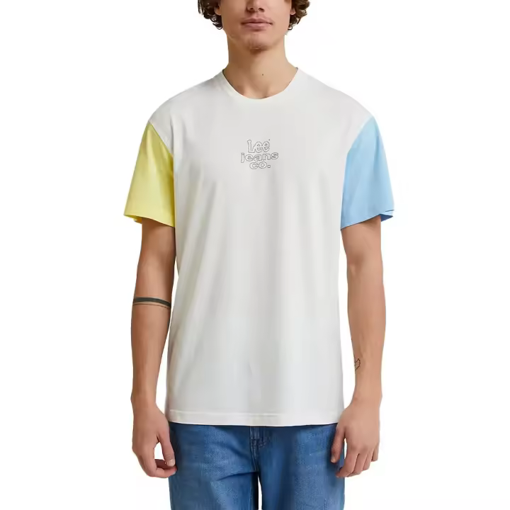 Lee Camiseta De Manga Corta Relaxed Color Block - 1