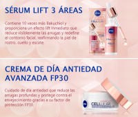 NIVEA Pack Rutina Cellular Expert Lift - Caja regalo con Sérum Facial y Crema de día FP30 - Tratamiento completo efecto lifting con bakuchiol – Para rostro, cuello y escote - details 1