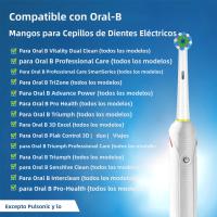 Cabezales De Repuesto Para Broca Oral B Braun Sensibles Precisión Limpieza Estándar Floss Para Oralb Adultos 12 Piezas - details 1