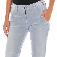 MET-Pantalon Largo estilo chino con bajos estrechos 70DBF0196 para Mujer
