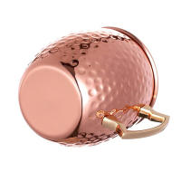 SANDALFON Copa Moscú Sandalphon de Acero Inoxidable con Baño de Cobre Resistente a la Corrosión Alta Durabilidad Fácil de Limpiar - details 5