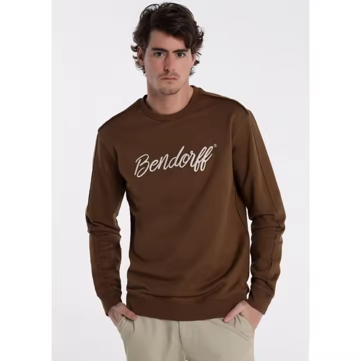 BENDORFF - Sudadera básica con cuello caja - 1