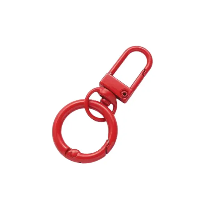 10PCS Abrazaderas De Langosta Coloridas Con Resorte Metálicas Para Hacer Joyas DIY Accesorios Para Cadena De Llaves Y Pulseras Unisex - 1