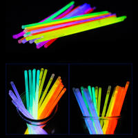 50/100pcs Glowing Sticks 8 Pulgadas Brillo Nocturno Para Fiestas Conciertos Bodas Cumpleaños Decoración De Fiesta Suministros De Brillo - details 7